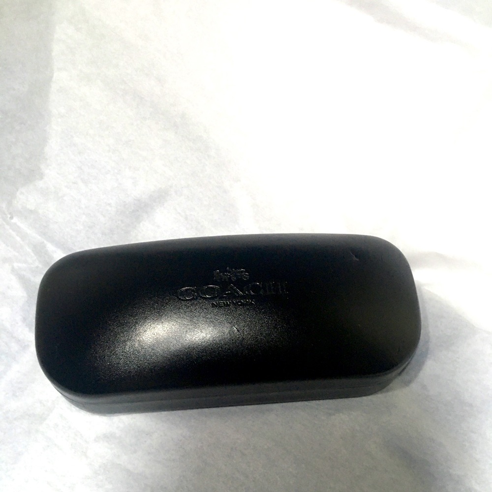 Coach eyeglass case